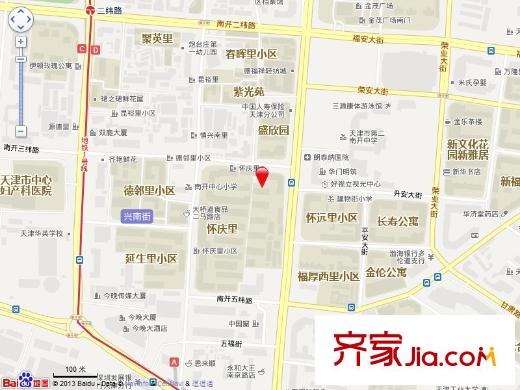博泰名居交通圖