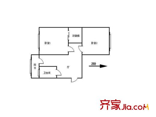 燕園里 0室 戶型圖