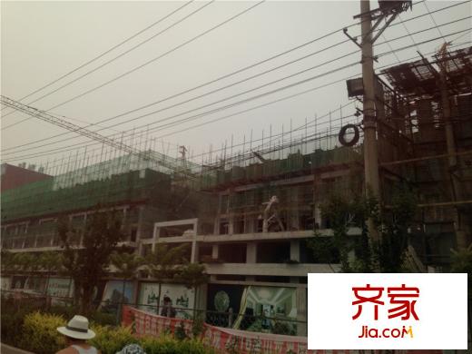 恒基荷唐悅色工程進(jìn)展正面（2015-06-23）