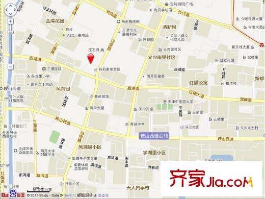 華章里交通圖