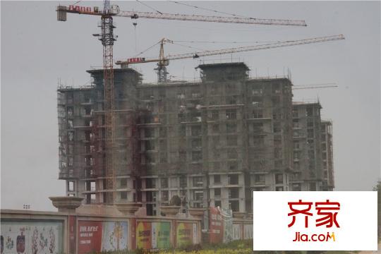 中電藍(lán)色港灣工程進展遠(yuǎn)景圖（2015-06-18）