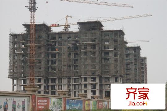 中電藍(lán)色港灣在建樓棟（2015-06-18）