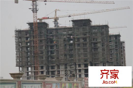 中電藍(lán)色港灣工程進度圖（2015-06-18）