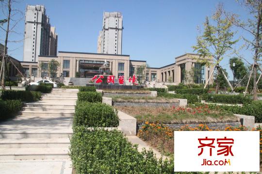 公園藝境售樓處遠景實景（2015-08-21）