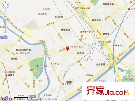匯恒園交通圖