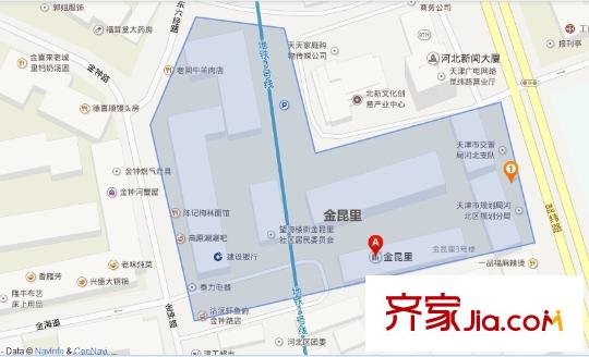 金昆里交通圖