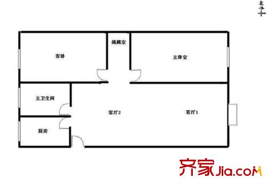 平湖西里戶型圖戶型圖 2室1廳1衛(wèi)1廚