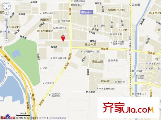 雅安西里交通圖