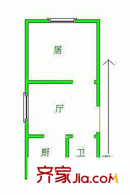匯園里戶型圖戶型圖 1室1廳1衛(wèi)1廚