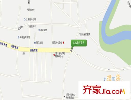 東方漁人碼頭交通圖