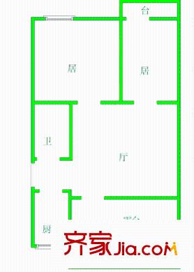 新城大廈戶型圖 戶型圖 3室2廳2衛(wèi)1廚