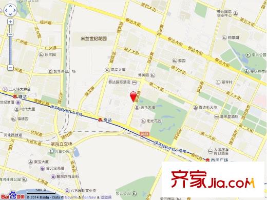美華大廈交通圖