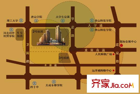 世紀學庭交通圖