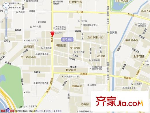 咸陽(yáng)北里交通圖