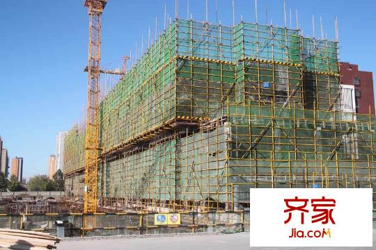 學(xué)院1號(hào)1-3號(hào)樓工程進(jìn)展（2015-10-29）