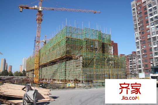 學(xué)院1號(hào)工地最新進(jìn)度（2015-10-29）