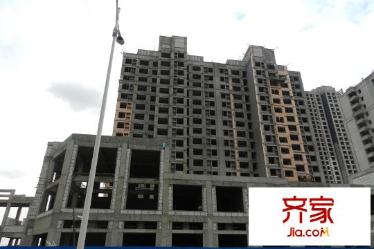 鳳凰湖畔工程進(jìn)度沿街圖（2015-9-15）