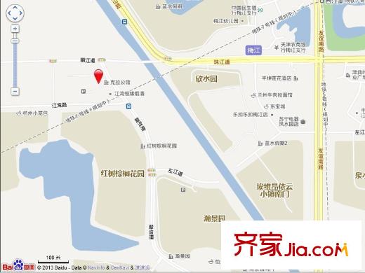 富力津門湖克拉公館交通圖