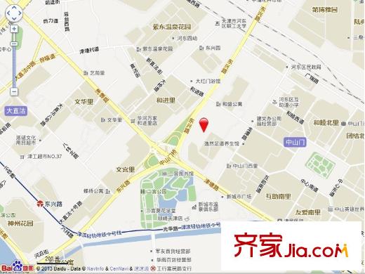 第六大道第博雅園交通圖
