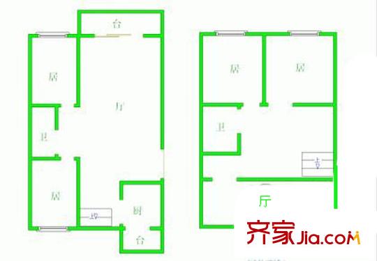 金兆園戶(hù)型圖戶(hù)型圖 4室2廳2衛(wèi)1廚