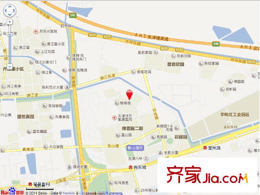 太陽城金旭園交通圖