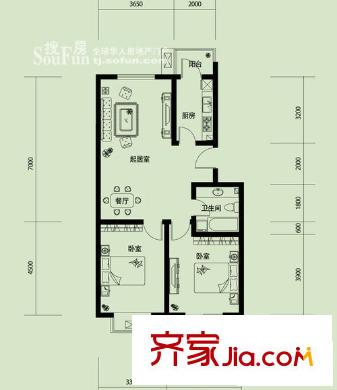 貽港城A戶型