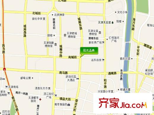 陽光晶典交通圖