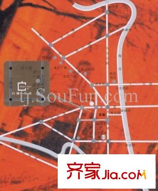 白樓仕嘉交通圖