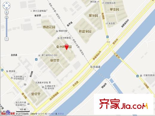 金水畔家園交通圖