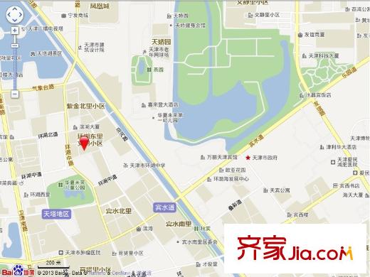 環(huán)湖東里交通圖