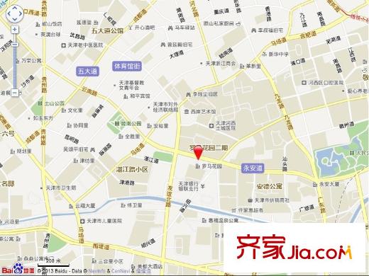 羅馬花園交通圖