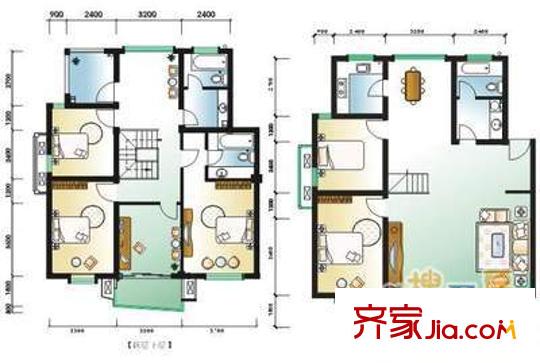 鳳凰城戶型圖戶型圖 5室3廳3衛(wèi)1廚