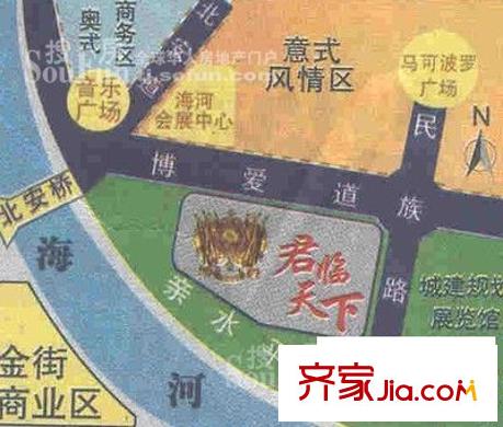 君臨天下交通圖