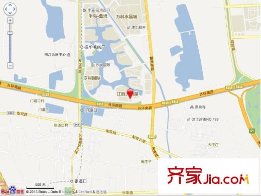 江勝天鵝湖交通圖