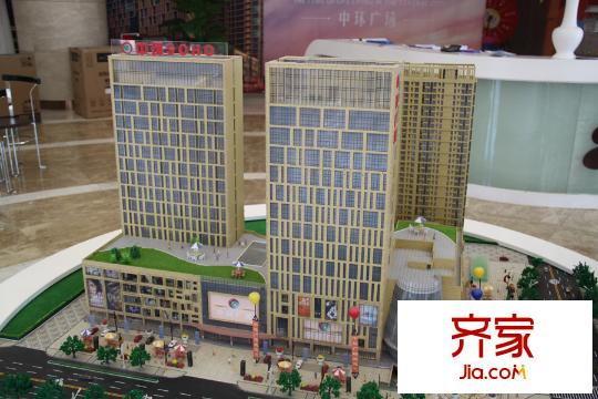 中環(huán)廣場沙盤實景（2015-3-12）