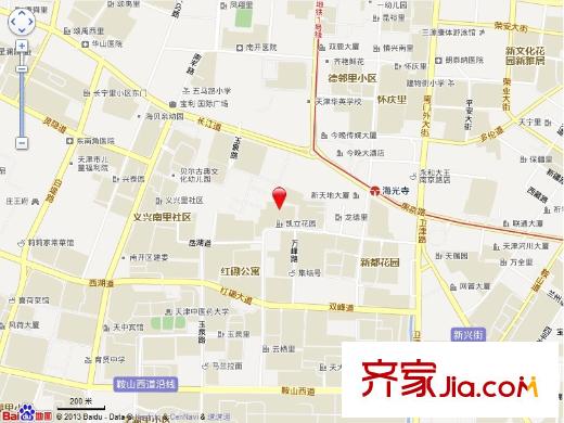 凱立花園交通圖