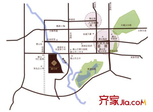 唐寧灣交通圖