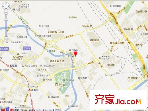 泰來嘉園交通圖