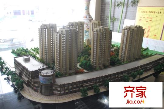 萬(wàn)都國(guó)際小區(qū)沙盤圖（2014-06-19）