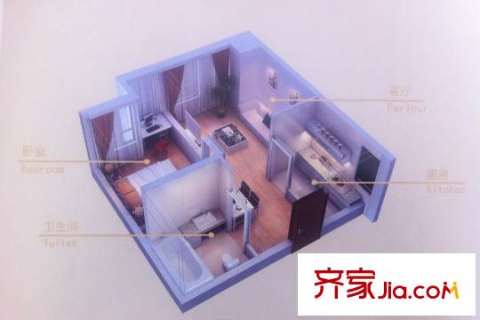 誠安友誼天地綜合樓A2實(shí)用一居 1室1廳1衛(wèi)1廚