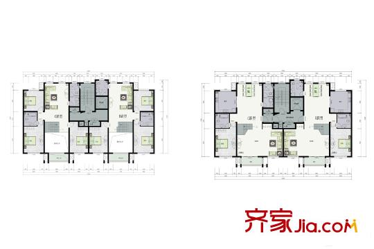 濱海名府101#一單元CD躍層 4室3廳3衛(wèi)1廚