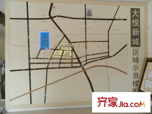 大悅新城區(qū)位圖