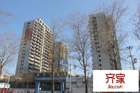 華北家園小區(qū)沿街（2015-3-13）