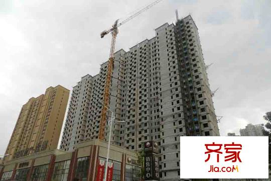 電建地產首郡高層工程進度圖（2015-9-15）