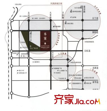 唐山雅頌居交通圖