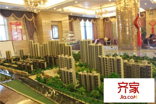 津西東湖灣項目沙盤圖（2015-04-08）