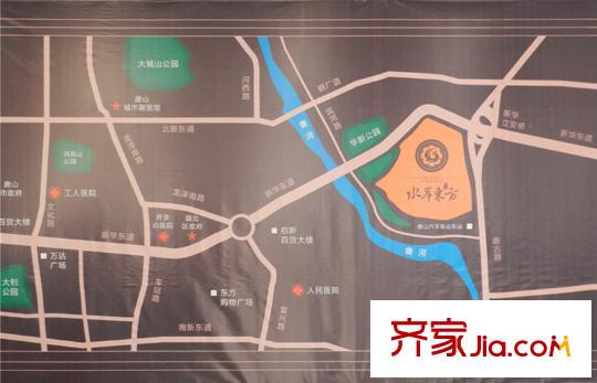 水岸東方區(qū)位圖