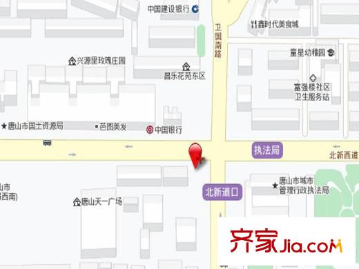 鳳城國貿(mào)交通圖