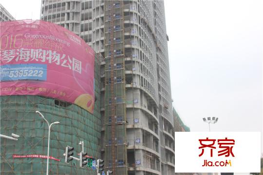 鳳城國貿底商工程進展（2015-11-05）