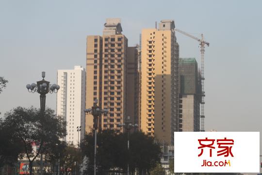 禾木花苑工程實(shí)景（2014-11-19）